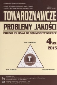 Polish Journal of Commodity Science